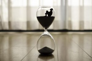 Time passing Glass